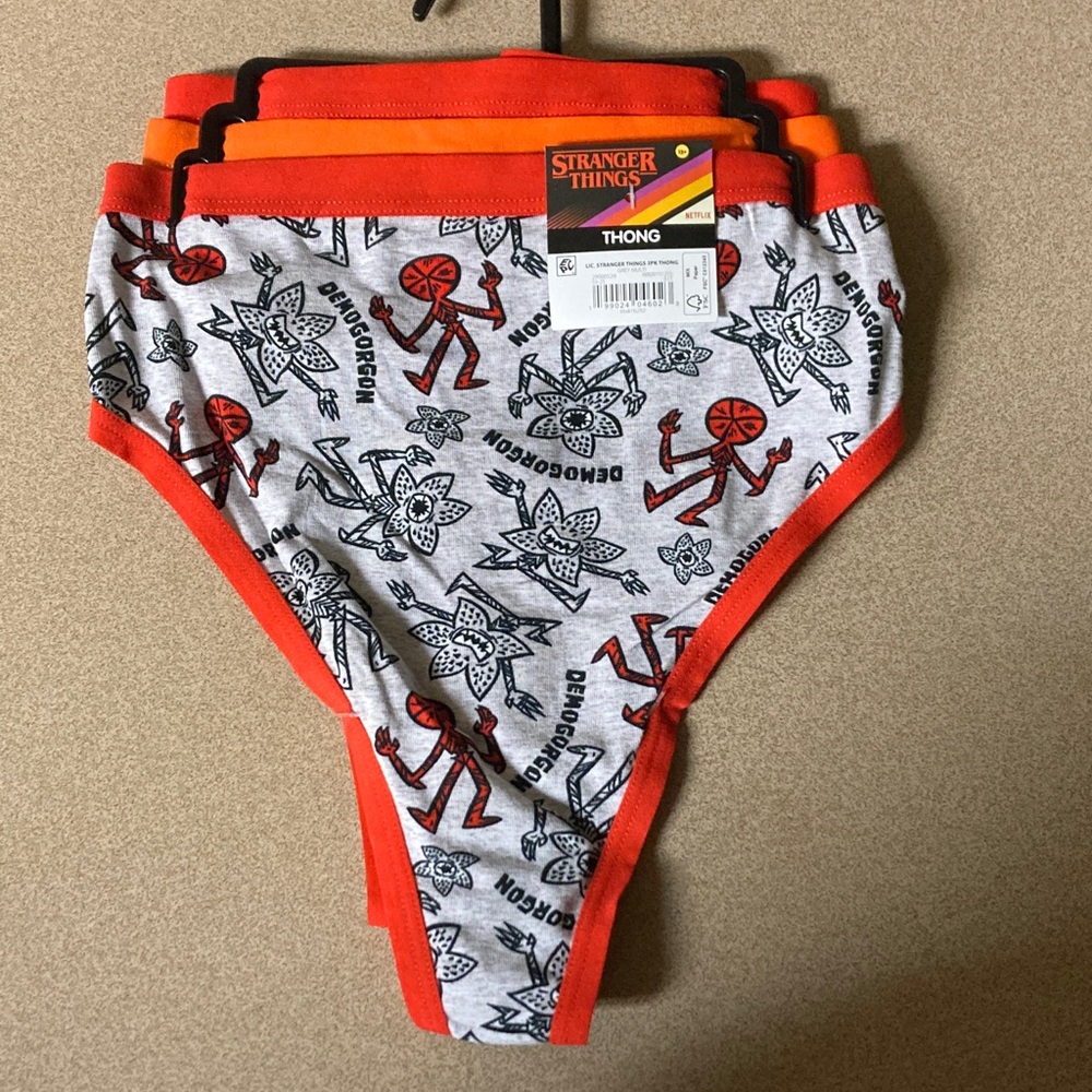 Stranger Things…  Thong 3 pack